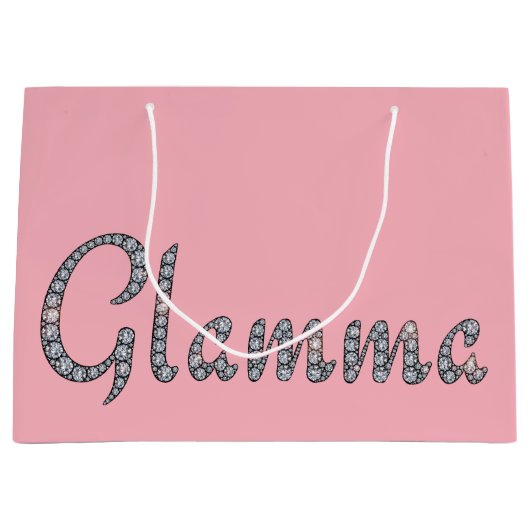 Glamma bling Geschenktasche Große Geschenktüte (Vorderseite)