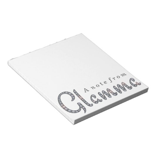 Glamma Bling Notizblock (angewinkelt)
