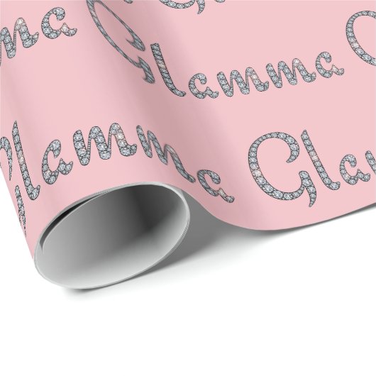 Glamma bling Packpapier (Rolleneckpunkt)
