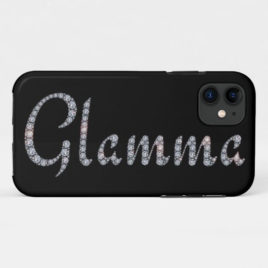 Glamma bling Telefonkasten Case-Mate iPhone Hülle (Rückseite (Horizontal))