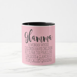 Glamma - fabelhafte Großmutter Tasse