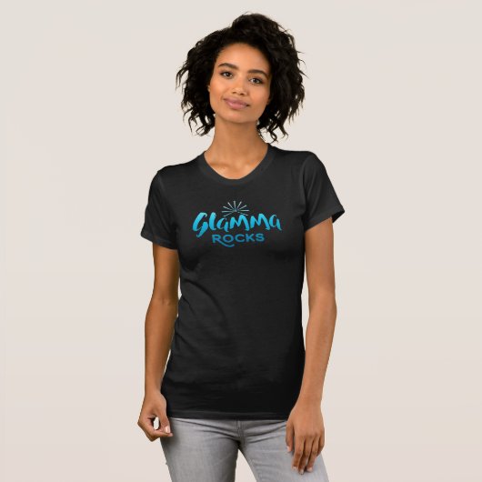 Glamma Felsen T-Shirt (Vorne ganz)
