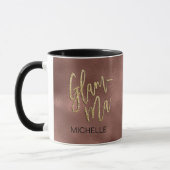Glamma Glamour Oma Rose Goldene Fossilien Tasse (Links)