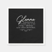 Glamma Glamour Serviette (Vorderseite)