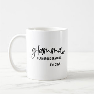 Glamma Glamourous Oma wurde 2025 gegründet Kaffeetasse