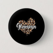 Glamma Leopard Button (Vorderseite)