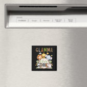 Glamma Of The Wild One 1st Birthday Boy Jungle Saf Magnet (In Situ (Geschirrspüler))