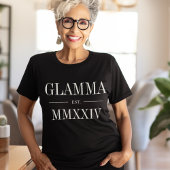 Glamma römisches Jahr T-Shirt