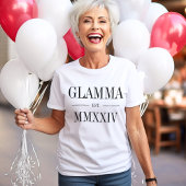 Glamma römisches Jahr T-Shirt