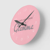 Glamma Runde Wanduhr (Winkel)