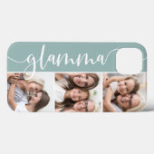 Glamma Script Oma Foto Collage Case-Mate iPhone Hülle (Rückseite (Horizontal))