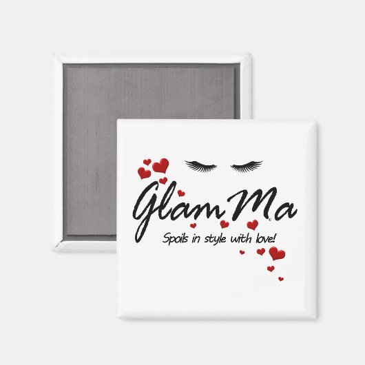 GlamMa Spoils Magnet (Vorderseite/Rückseite)