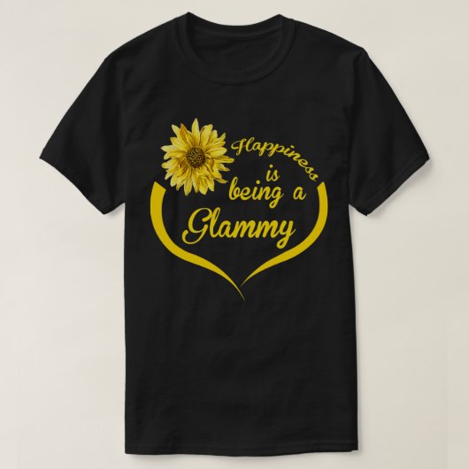 Glammy Geschenk Glück ist ein glamouröser Pullover (Design vorne)