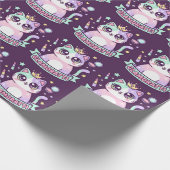 Glamoratti Katze Geschenkpapier (Ecke)
