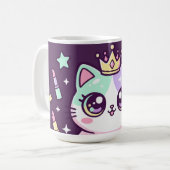 Glamoratti Katze Kaffeetasse (Vorderseite Links)