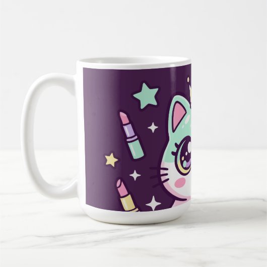 Glamoratti Katze Kaffeetasse (Links)