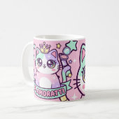 Glamoratti Katze Kaffeetasse (Vorderseite Links)