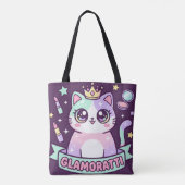Glamoratti Katze Tasche (Rückseite)