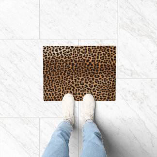 Glamoratti Leopard Print Welcome Mat Fußmatte