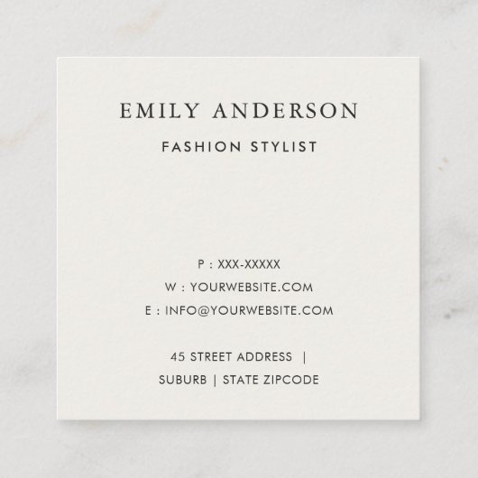 GLAMOROUS AQUA BLUE GOLD FAUX TRIANGULAR PATTERN QUADRATISCHE VISITENKARTE (Rückseite)