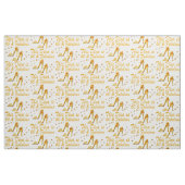 GLAMOROUS GOLD 60. GEBURTSTAG STOFF (Fat Quarter (45,7 x 55,9 cm))