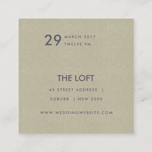 GLAMOROUS GOLD BLAUE BLACK LOTUS FLUSSBREITE QUADRATISCHE VISITENKARTE (Rückseite)