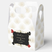 Glamorous Gold Casino Vegas Poker Wedding Geschenkschachtel (Geöffnet)