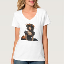 GLAMOROUS HALLOWEEN BUTTON UP MIRL
