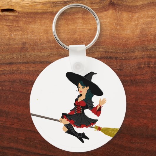 Glamorous Little Witch Schlüsselanhänger (Vorderseite)
