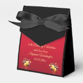 Glamorous, Romantic Elegance Birthday Thank You Geschenkschachtel (Vorderseite)