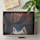 Glamorous Steampunk Westie Dog EZ6L Decoupage Seidenpapier (Geschenk)