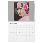 GLAMOROUS VINTAG LADIES CALENDAR, 2024 KALENDER (Feb 2027)