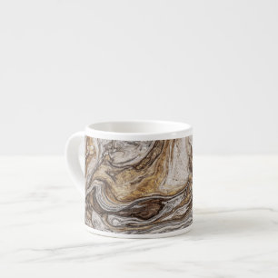 Glamour 001 Flüssigbraun-Töne Espressotasse