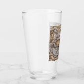 Glamour 001 flüssige Brauntöne Glas (Rechts)