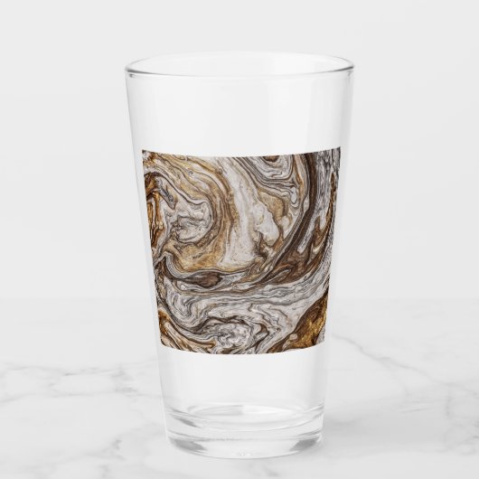 Glamour 001 flüssige Brauntöne Glas (Vorderseite)