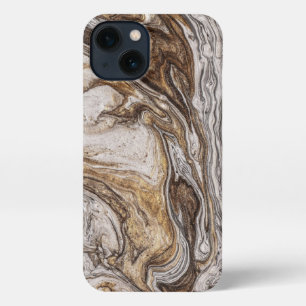 Glamour 001 flüssige Brauntöne iPhone 13 Hülle