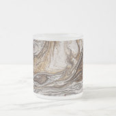 Glamour 001 flüssige Brauntöne Mattglastasse (Mittel)