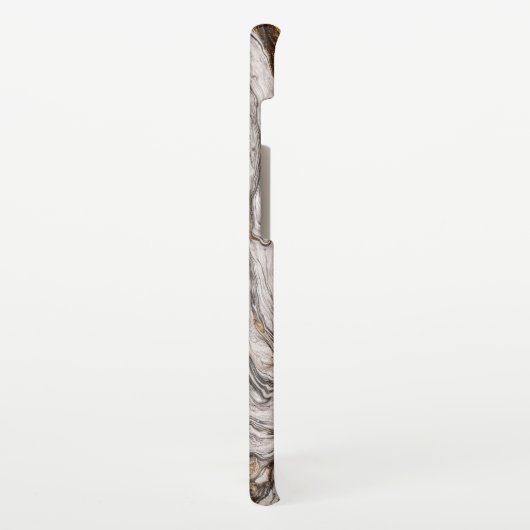 Glamour 001 flüssige Brauntöne Samsung Galaxy Hülle (Linke Seite)