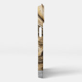 Glamour 002 flüssige Brauntöne iPhone Hülle (Rechte Seite)