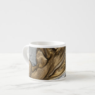 Glamour 002 flüssiges Braun Farben Espresso Tasse