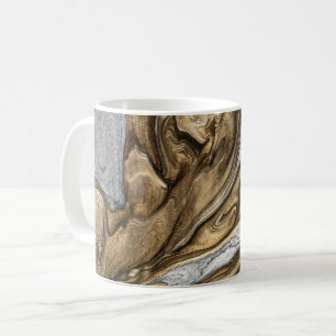 Glamour 002 flüssiges Braun Farben Kaffeetasse