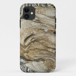 Glamour 003 flüssige braune Farben Case-Mate iPhone Hülle