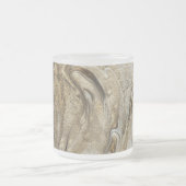 Glamour 003 flüssige Brauntöne Mattglastasse (Mittel)