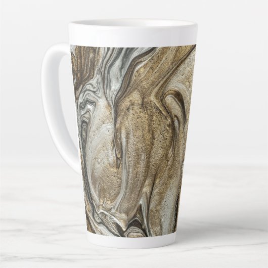 Glamour 003 flüssige Brauntöne Milchtasse (Linke Ecke)
