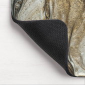 Glamour 003 flüssige Brauntöne Mousepad (Ecke)