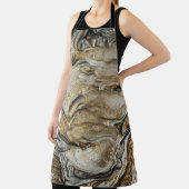 Glamour 003 flüssige Brauntöne Schürze (InSitu)