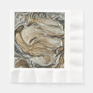 Glamour 003 flüssige Brauntöne Serviette