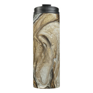 Glamour 003 flüssige Brauntöne Thermosbecher