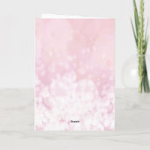 Glamour 10. Hochzeit Jubiläum Daughter Son Karte (Rückseite)