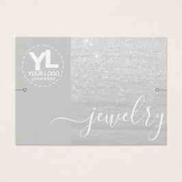 Glamour anzeigen Racelet Silver Glitzer Glam